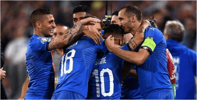 开云中国-意大利-完胜波黑，锁定小组第一名(意大利对阿尔巴尼亚的比分)  第1张